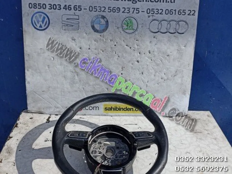 Audi A6 C8 Direksiyon Simidi Fonksiyonel Deri
