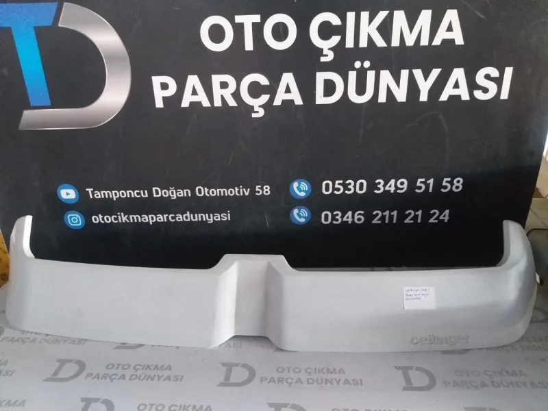 Volkswagen Golf 7 Bagaj Kapağı Komple Camlı