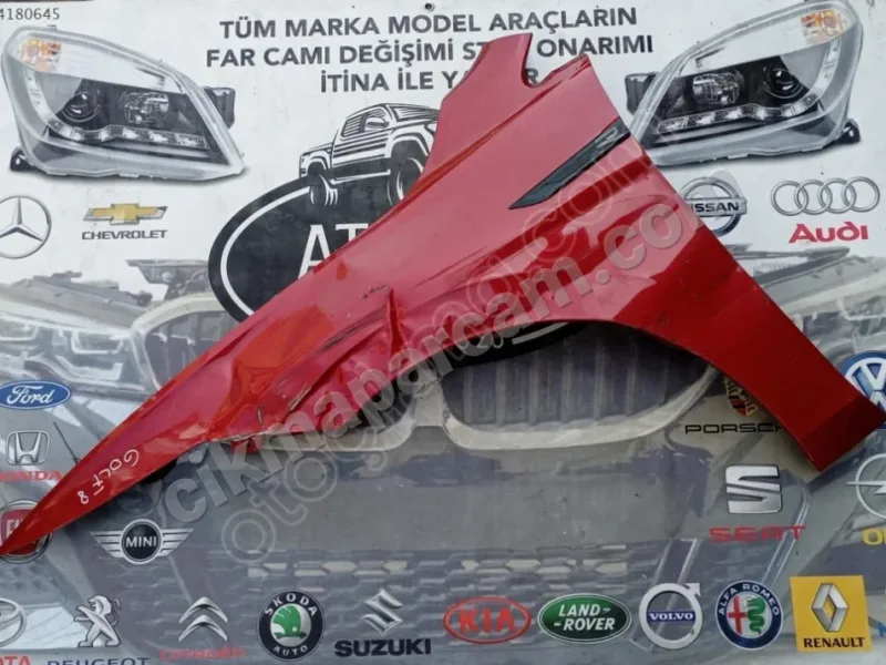Volkswagen Golf 8 Aks Mili Sol Ön Komple