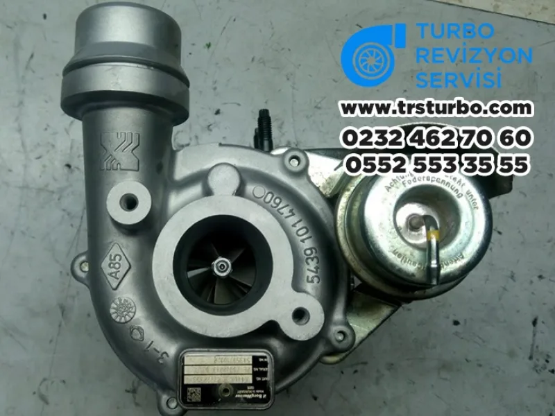 Renault Fluence Garrett / BorgWarner Turbo Komple
