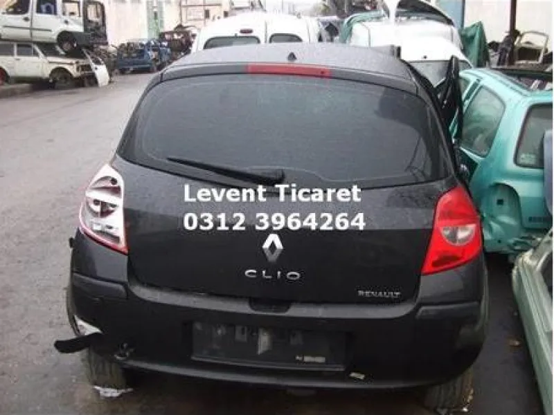 Renault Clio 3 Dış Dikiz Aynası Sol Elektrikli Katlanır
