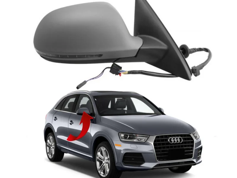 Audi Q3 Dış Dikiz Aynası Sol Elektrikli