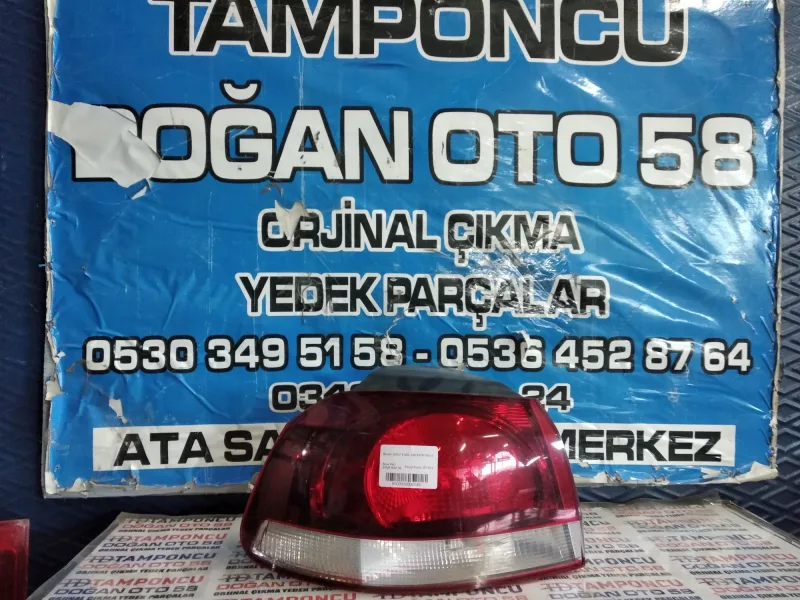 Volkswagen Golf 6 Dış Dikiz Aynası Sağ Elektrikli