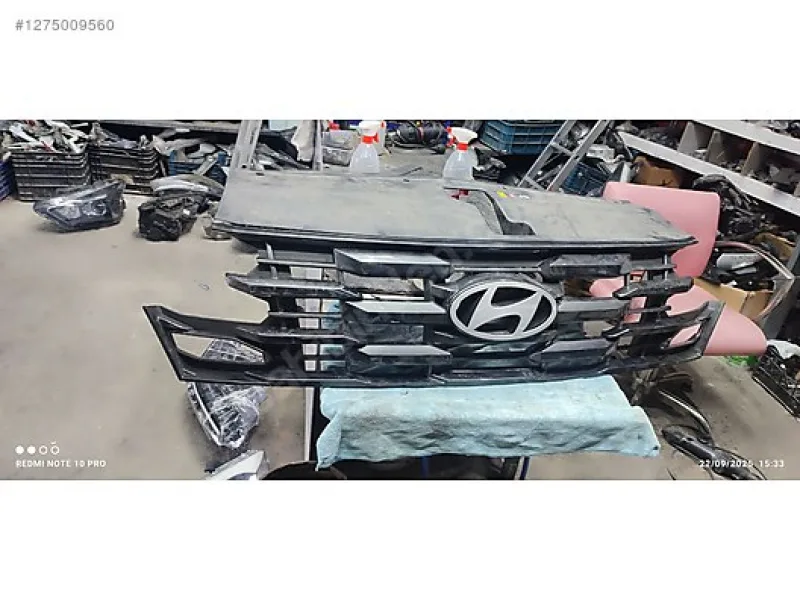 Hyundai Tucson TL Ön Panjur Krom/Siyah Nikelajlı