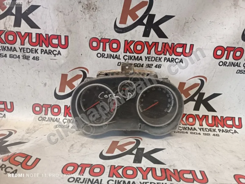 Opel Corsa D Gösterge Saati / Hayalet Ekran Kütüğü