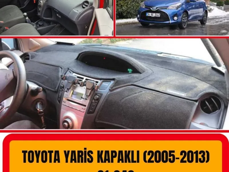 Toyota Yaris XP130 Torpido Göğüslük Komple (Airbag Takımlı)