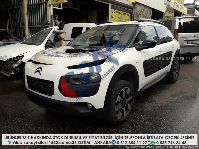 Citroen C4 Cactus Gazlı Amortisör Takımı Arka Sol/Sağ