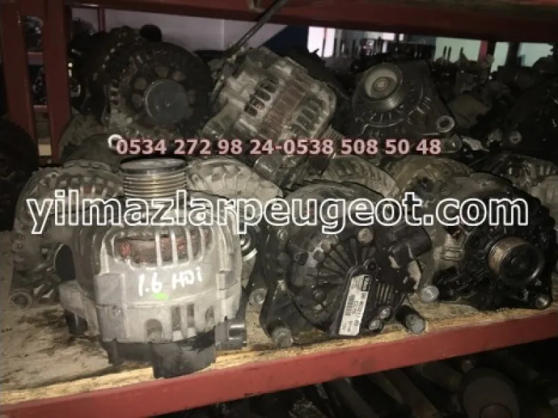 Citroen C3 Mk2 Şarj Dinamosu (Alternatör) 120A/150A