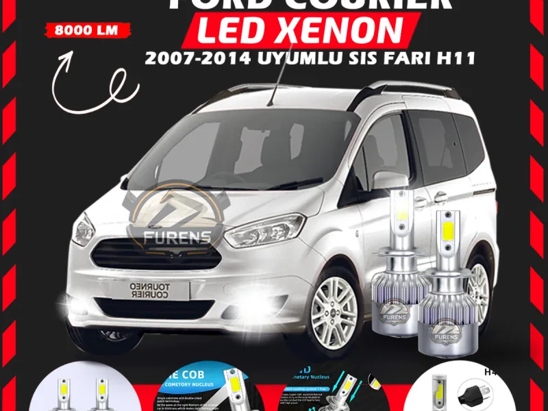 Ford Courier Bi-Xenon LED Far Sağ