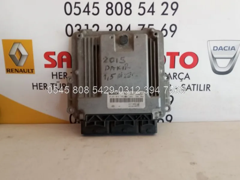 Dacia Dokker Motor Beyni (ECU) Kit Seti (Beyin + Immo + Kontak)