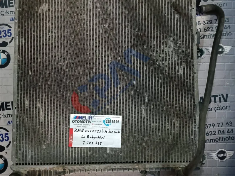 BMW X5 Su Radyatörü Komple