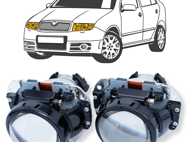 Skoda Fabia Bi-Xenon LED Far Sağ