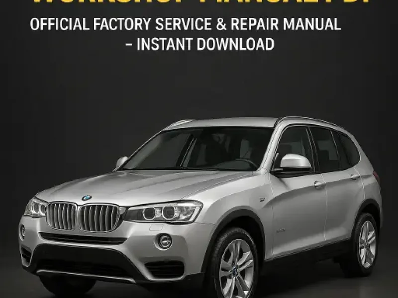 BMW X3 F25 Manuel Şanzıman 6 Vites Komple
